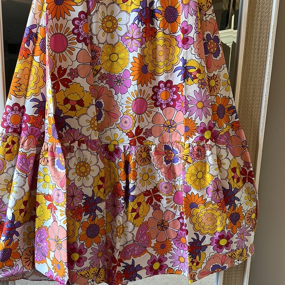 BORGO DE NOR Good Vibes Pink Biba Cotton Dress - Picture 14 of 16